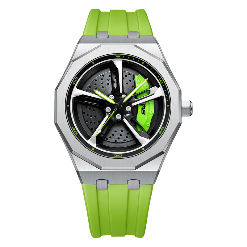 Bavaria RS7 Silicone Strap (Silver Case)