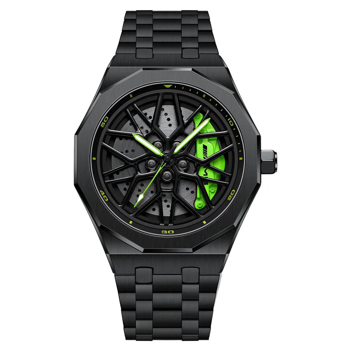 Petronas G55 - Brushed Steel Strap