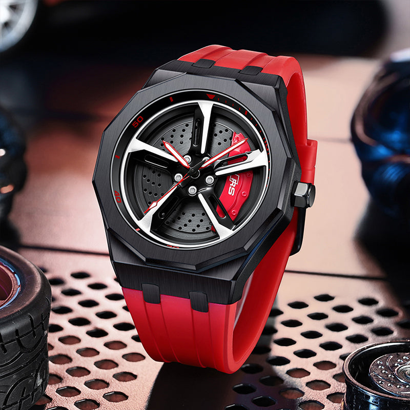 Bavaria RS7 Silicone Strap (Black Case)
