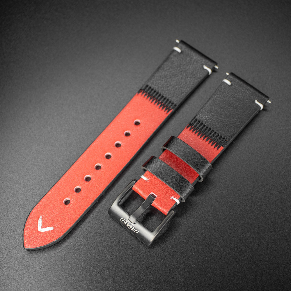 Red Leather Strap