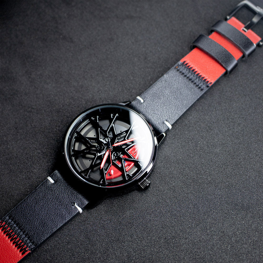 Red Leather Strap