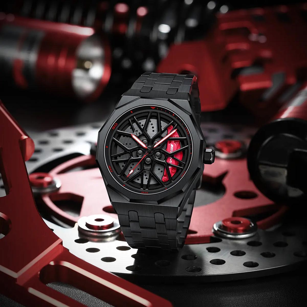 Petronas G55 - Brushed Steel Strap