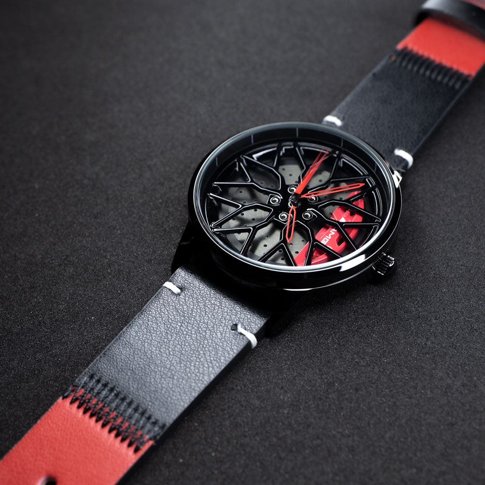 Red Leather Strap
